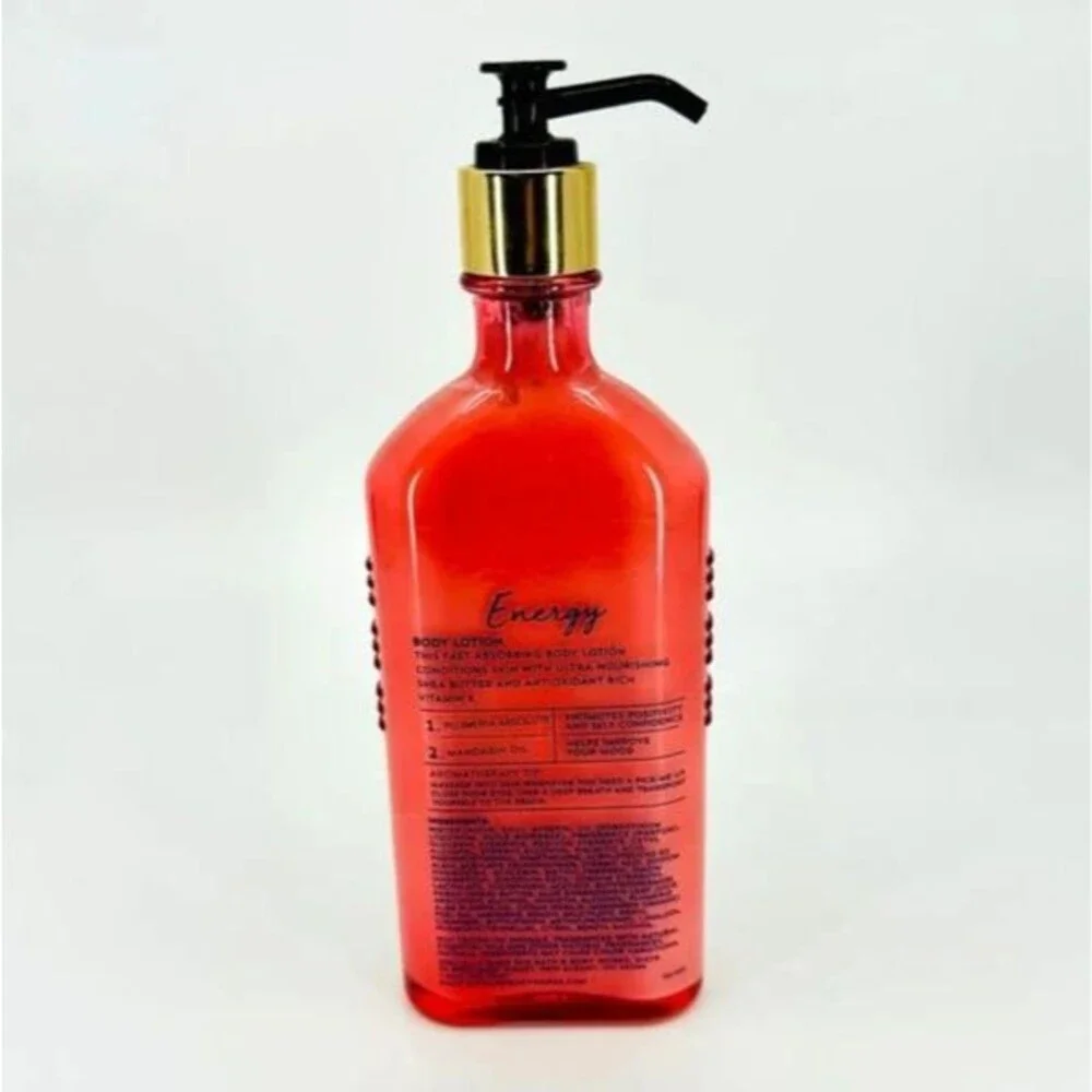 Bath & Body Works Aromatherapy Island Ed. Energy Plumeria Mandarin Lotion 6.5 oz
